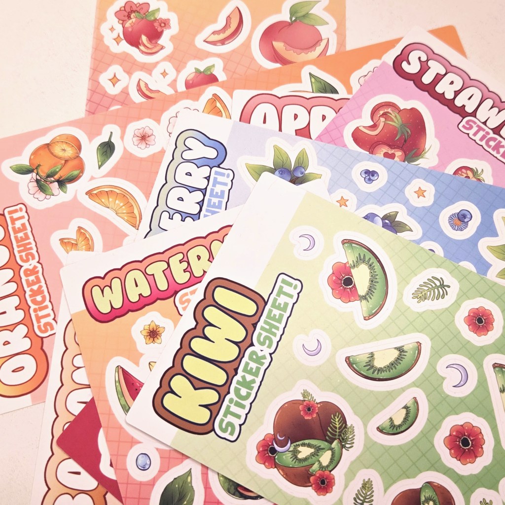Fruity Stickersheets